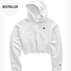 Women’s champion reverse weave cut off cropped hoodie